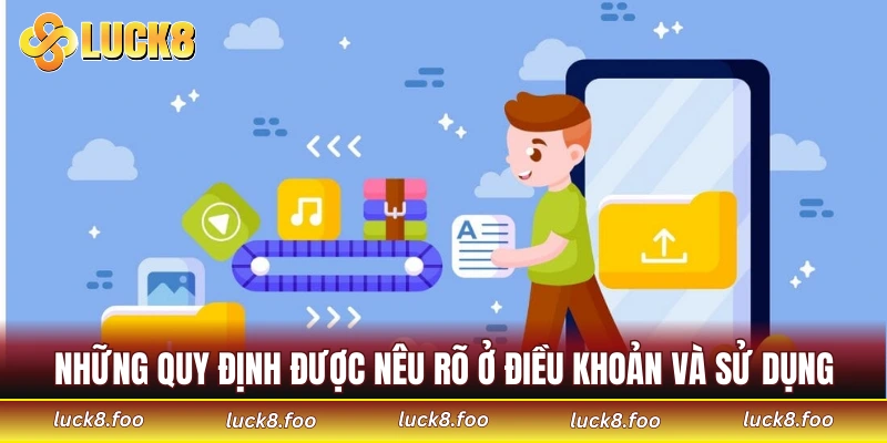 Những quy định được nêu rõ ở điều khoản và sử dụng tại sân chơi